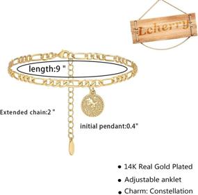 img 2 attached to Lcherry Zodiac Constellation Bracelet for Women's Jewelry