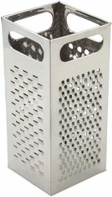 img 1 attached to 🧀 Medium Stainless Steel Winco Box Grater - 9-Inch by 4-Inch