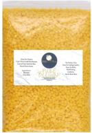 🐝 1lb of pure & natural triple-filtered yellow beeswax pellets - ideal for diy and cosmetic grade. perfect for full sunflower moon projects! logo