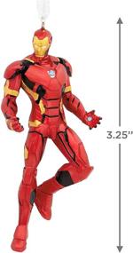 img 1 attached to 🎄 Hallmark Marvel Iron Man Christmas Ornament: Celebrate the Holidays with an Avenger Touch!