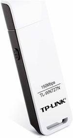 img 3 attached to 📶 TP-Link TL-WN727N Wireless N150 USB Adapter: 150Mbps Speed, WPS Button, Compatible with 802.11b/g/n, Strong Encryption (WEP, WPA/WPA2)