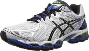 img 4 attached to ASICS Gel Nimbus White Black Running Shoes