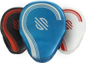 img 4 attached to 🥊 Enhance Your Boxing and MMA Technique with Sanabul Core Series Curved Punching Mitts