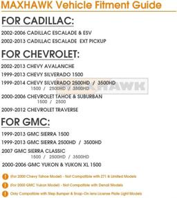 img 1 attached to MAXHAWK Assembly Replacement Silverado Suburban Lights & Lighting Accessories