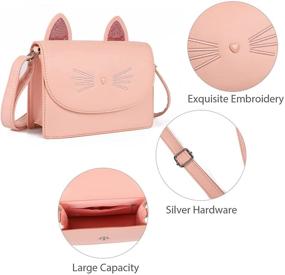 img 1 attached to 👜 Small Crossbody Purses for Girls - Women's Handbags & Wallets - Stylish Crossbody Bags