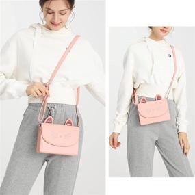 img 3 attached to 👜 Small Crossbody Purses for Girls - Women's Handbags & Wallets - Stylish Crossbody Bags