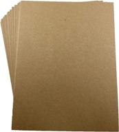 📦 premium 8.5&#34; x 11&#34; chipboard sheets 50pt (50-pack) for sturdy crafting and packaging logo