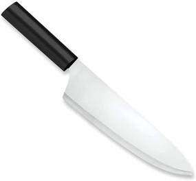 img 4 attached to Нож для французского шеф-повара Rada Cutlery с черной ручкой, 13 дюймов, клинок из нержавеющей стали, ручка из смолы, произведен в США.