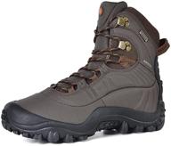 👞 xpeti men’s thermator waterproof hiking boots - mid-rise insulated outdoor trekking footwear логотип