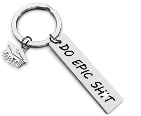 img 3 attached to 🎓 Sentimental Keepsake: Graduation Keychain for College Senior Daughters