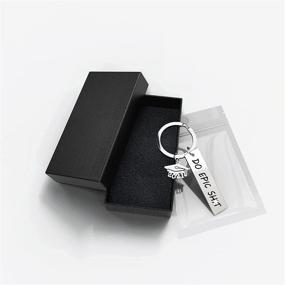 img 1 attached to 🎓 Sentimental Keepsake: Graduation Keychain for College Senior Daughters