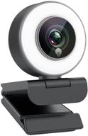 angetube hd webcam with adjustable ring light and mic | advanced autofocus af web camera for google meet, xbox, facebook, youtube streaming logo