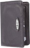 🔳 maximize organization with big skinny card case slim wallet, holds up to 16 cards logo