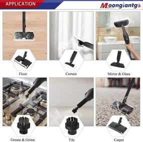 img 3 attached to 🧼 Moongiantgo 2000W Multipurpose Steam Cleaner: Efficient Chemical-Free Home Cleaning Machine with Interchangeable Accessories (110V US Plug)
