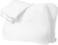 🌙 copper fit angel sleeper cool cell standard/queen pillow case, white, 1 count (pack of 1) logo