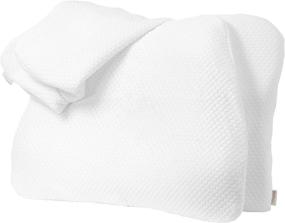 img 4 attached to 🌙 Copper Fit Angel Sleeper Cool Cell Standard/Queen Pillow Case, White, 1 Count (Pack of 1)