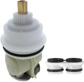 img 4 attached to Premium Aftermarket Replacement Cartridge for Delta Monitor 17 Series 🚰 (#RP46463), 2006-Present - Includes Spring Adapter, Crafted from High-Quality Metals & Plastics