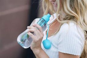 img 3 attached to 💧 Bobble Classic Water Bottle: Reusable BPA-Free Filtered Hydration, Neon Pink, 18.5 oz.