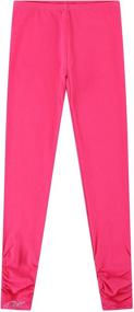 img 1 attached to 🏻 Premium Antistatic Leggings for Girls' Uniform - Bienzoe Stretch Clothing