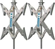 🔒 x-chock wheel stabilizer - pair of one-handle stabilizers (model 28012) logo