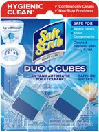soft scrub sapphire waters duo-cubes in-tank toilet cleaner logo
