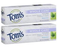 toms maine toothpaste whitening spearmint logo