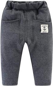 img 4 attached to 🔥 Warm and Cozy: Mud Kingdom Winter Fleece Lining Boys' Clothing and Pants