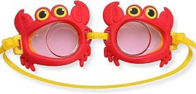 img 4 attached to Toddler Goggles Swimming Babys Green