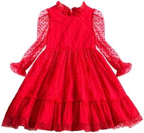 img 3 attached to TTYAOVO Princess Casual Flower 1299_A Apparel & Accessories Baby Girls