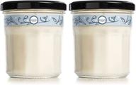 🕯️ mrs. meyer's clean day scented soy aromatherapy candle - limited edition snowdrop scent, 35-hour burn time, 7.2 oz (pack of 2) logo