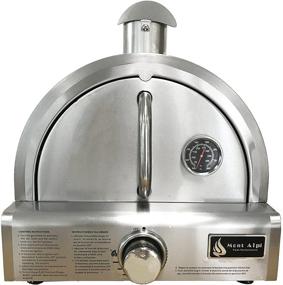 img 4 attached to 🍕 Mont Alpi MAPZ-SS Large Table Top Gas Pizza Oven: High-quality Stainless Steel for Perfect Pizzas