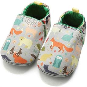 img 3 attached to 👶 Comfortable LAFEGEN Non Slip Baby Walking Shoes: Soft Sole Infant Toddler Slipper Moccasins for Newborns and First Walkers