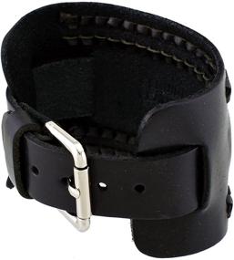 img 1 attached to 🖤 Nemesis NW K Wrist - Black Leather