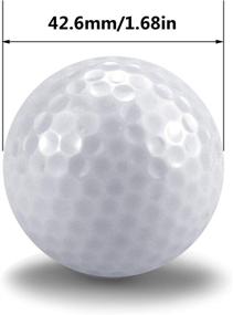 img 3 attached to Set of 6 Long-Lasting Glow-in-the-Dark Golf Balls | LED Flashing Bright Night Golf Balls in 6 Colors for Outdoor Sport and Golfing