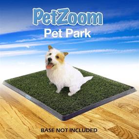 img 2 attached to 🚽 Optimized Search: Replaceable Indoor Potty Pad - Pet Zoom Pet Park, 20”x25