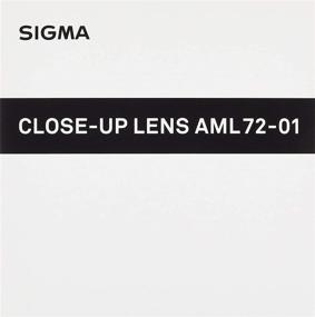 img 3 attached to 📷 Улучшите свою макрофотографию с ближневидным объективом Sigma AML72-01 (черный)