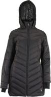 spyder womens boudless puffer jacket women's clothing for coats, jackets & vests logo