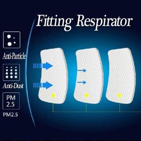 img 2 attached to Particulate Cotton Filter Compatible Respirator