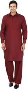 img 4 attached to 👕 Kurta Pajama India Men's Clothing by Maple Clothing