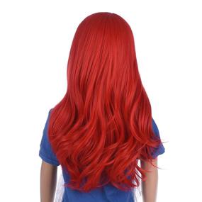 img 1 attached to 🧜 Transform into a Mythical Mermaid with TANTAKO Synthetic Ariel Halloween Costume