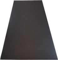 👑 rubber king all-purpose fitness mats: premium, durable, low odor exercise mat - indoor/outdoor multipurpose functionality (3' x 6', 5mm) логотип