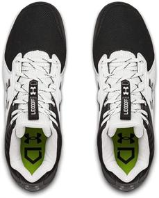 img 2 attached to Under Armour Men's Leadoff Black Athletic Shoes