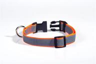 🐶 medium large petflect reflective dog collar for enhanced visibility логотип
