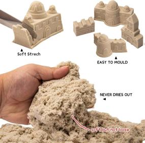 img 2 attached to 🏗️ Bikilins Toy Sandbox Construction Set: Building fun for Toddlers