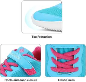 img 3 attached to DREAM PAIRS Lightweight Breathable Athletic Sports Sneakers 👟 for Boys and Girls - Tennis and Running Shoes