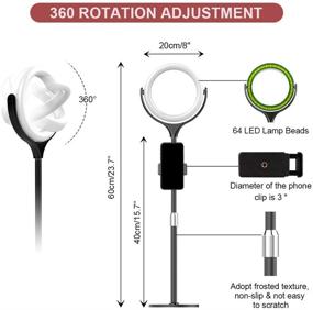 img 1 attached to AmnoAmno Degrees Rotation Dimmable Video，Compatible