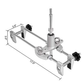 img 4 attached to 🔑 Mophorn 6-Piece Door Lock Hole Opener Kit: Mortise Door Fitting with Tungsten Cutters & Accessories - Perfect for Wooden Doors!