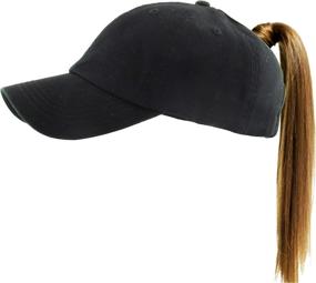 img 4 attached to Unisex-Adult Women's Baseball Cap by KBETHOS: Trendy and Stylish Headwear for All