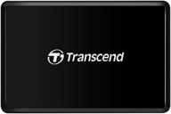 transcend usb3 1 multi reader black logo
