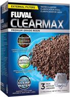 fluval clearmax phosphate remover: 100g nylon bags, 3-pack, a1348 for crystal clear aquariums logo